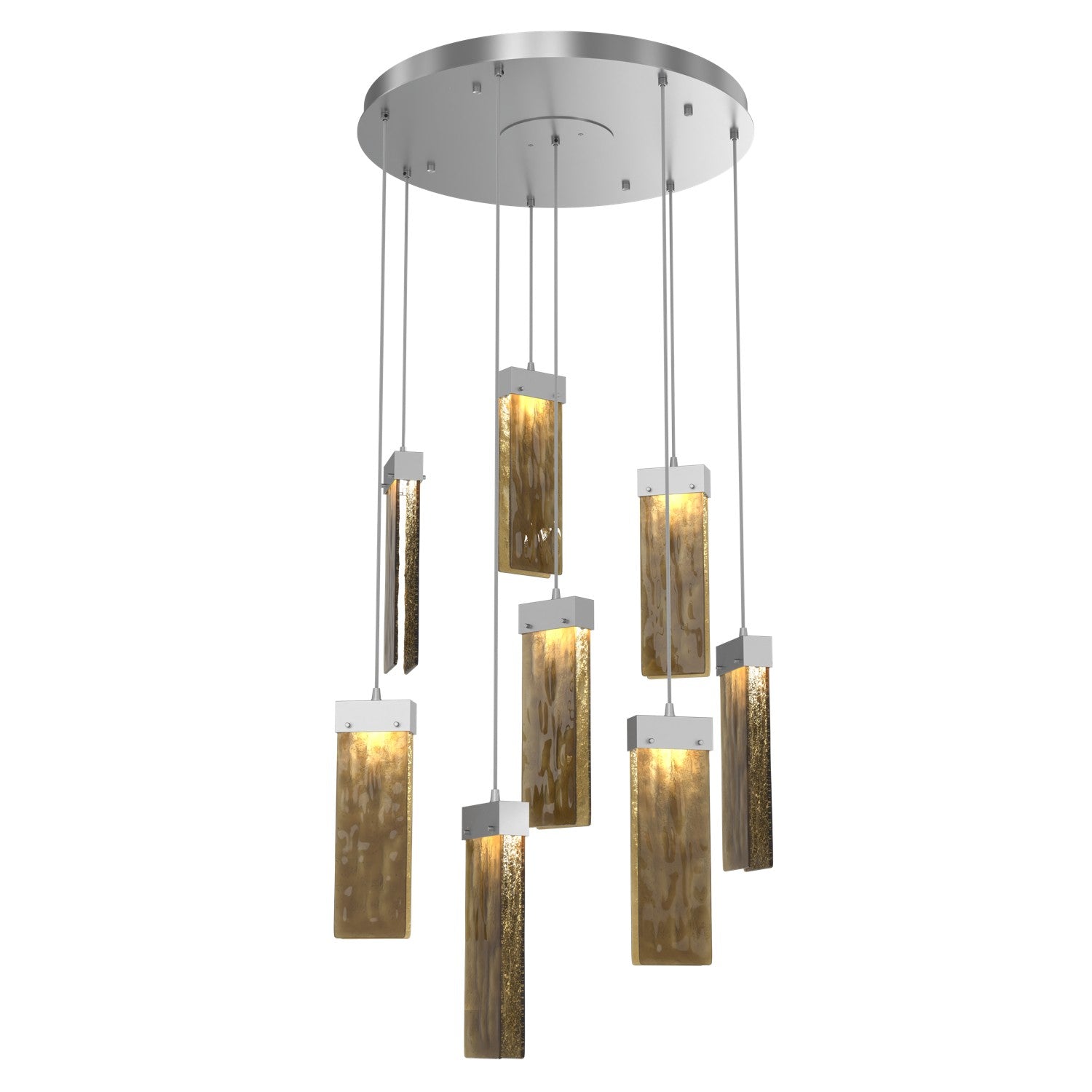 Hammerton Studio - CHB0042-08-CS-BG-C01-L1 - LED Pendant - Parallel - Classic Silver