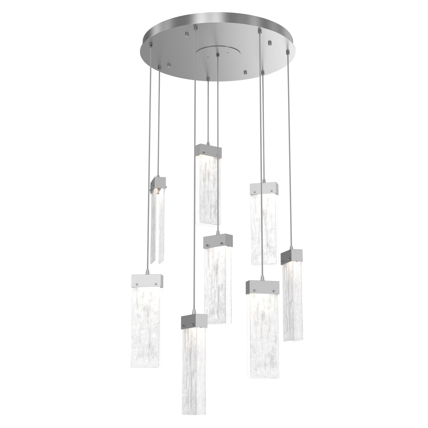 Hammerton Studio - CHB0042-08-CS-CG-C01-L1 - LED Pendant - Parallel - Classic Silver