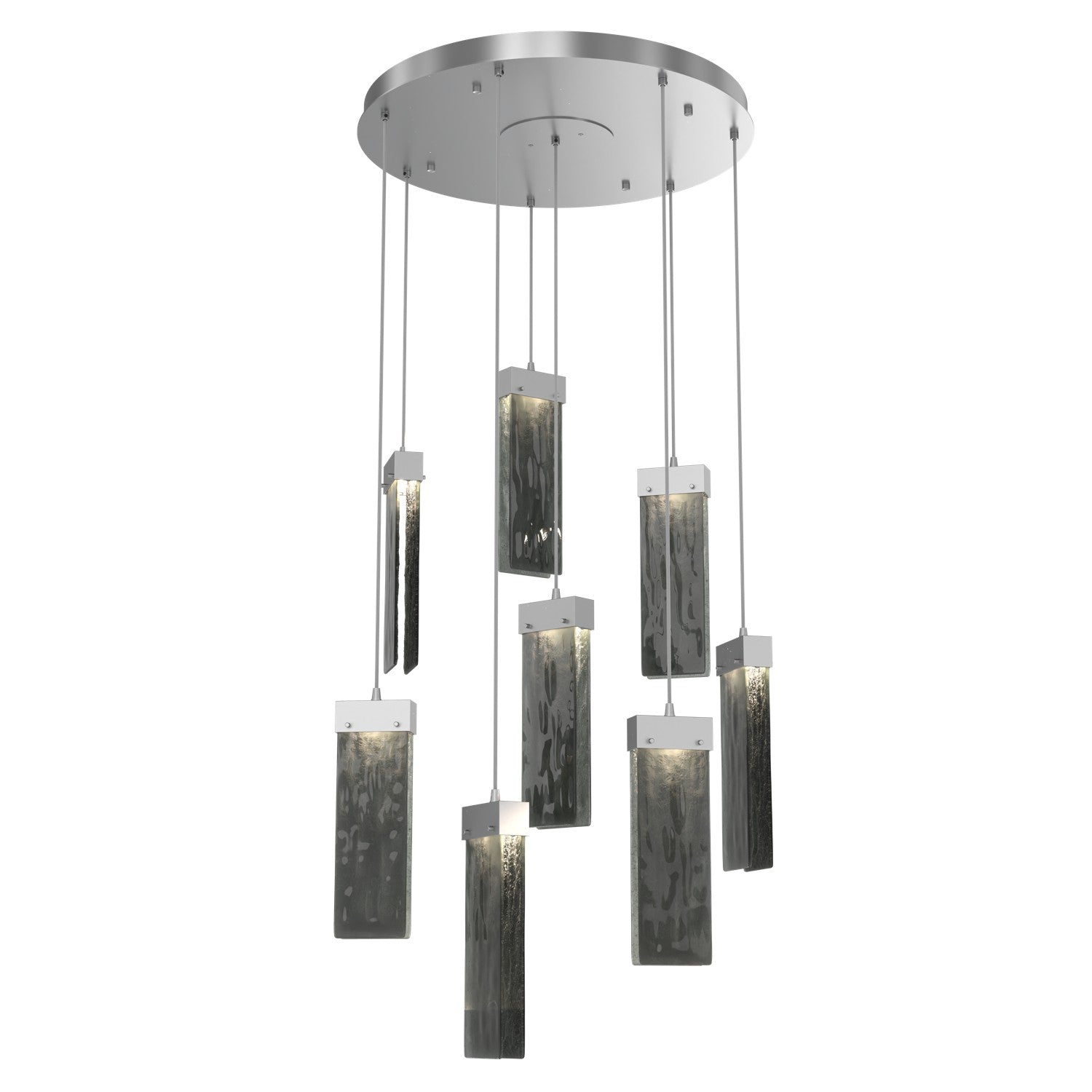 Hammerton Studio - CHB0042-08-CS-SG-C01-L3 - LED Pendant - Parallel - Classic Silver