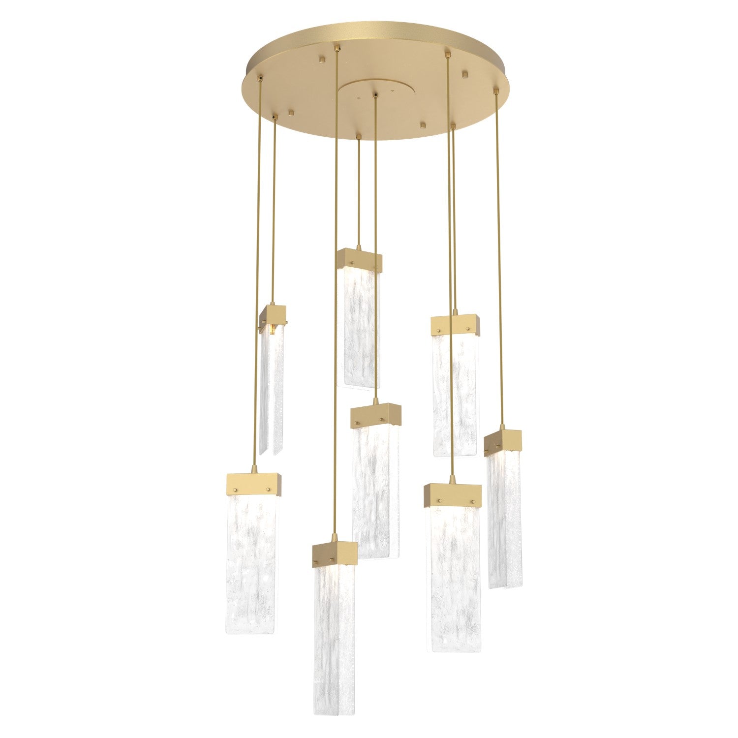 Hammerton Studio - CHB0042-08-GB-CG-C01-L1 - LED Pendant - Parallel - Gilded Brass