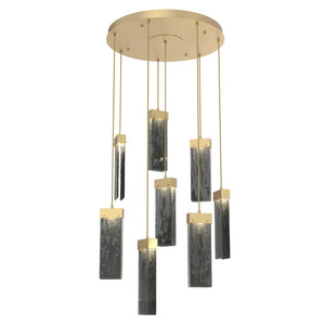 Hammerton Studio - CHB0042-08-GB-SG-C01-L1 - LED Pendant - Parallel - Gilded Brass