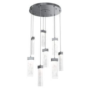 Hammerton Studio - CHB0042-08-GM-CG-C01-L1 - LED Pendant - Parallel - Gunmetal