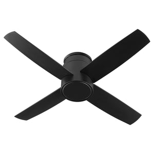 Oxygen - 3-128-15 - 44"Ceiling Fan - Oslo Hugger - Black