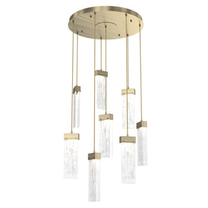 Hammerton Studio - CHB0042-08-HB-CG-C01-L3 - LED Pendant - Parallel - Heritage Brass