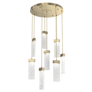 Hammerton Studio - CHB0042-08-HB-CR-C01-L1 - LED Pendant - Parallel - Heritage Brass