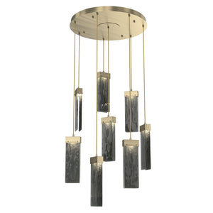 Hammerton Studio - CHB0042-08-HB-SG-C01-L1 - LED Pendant - Parallel - Heritage Brass