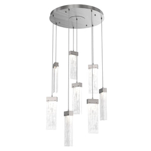 Hammerton Studio - CHB0042-08-SN-CG-C01-L1 - LED Pendant - Parallel - Satin Nickel