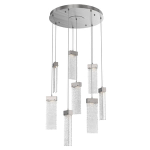 Hammerton Studio - CHB0042-08-SN-CR-C01-L1 - LED Pendant - Parallel - Satin Nickel