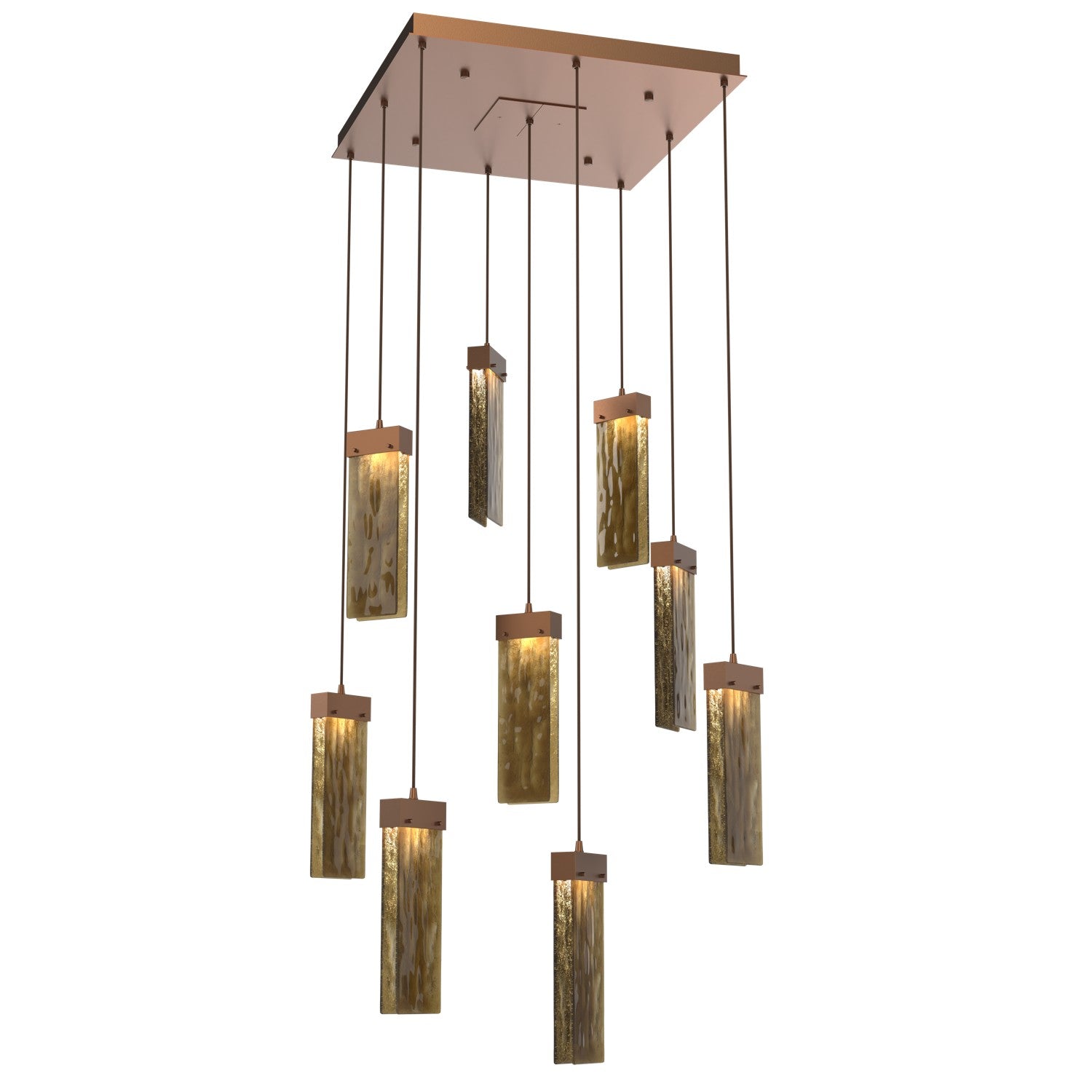 Hammerton Studio - CHB0042-09-BB-BG-C01-L1 - LED Pendant - Parallel - Burnished Bronze