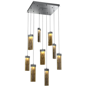 Hammerton Studio - CHB0042-09-GM-BG-C01-L1 - LED Pendant - Parallel - Gunmetal