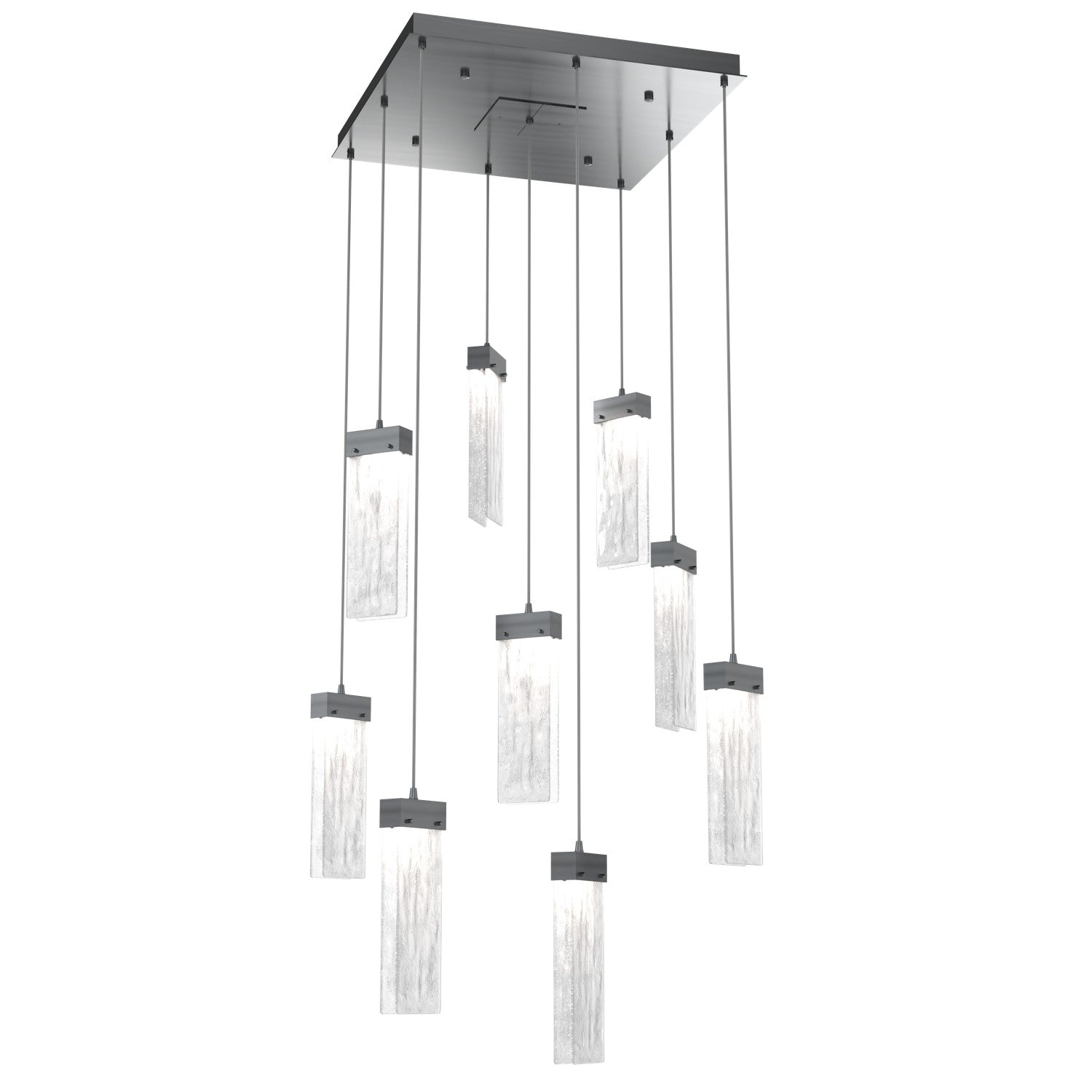 Hammerton Studio - CHB0042-09-GM-CG-C01-L1 - LED Pendant - Parallel - Gunmetal