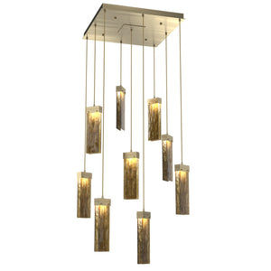 Hammerton Studio - CHB0042-09-HB-BG-C01-L1 - LED Pendant - Parallel - Heritage Brass