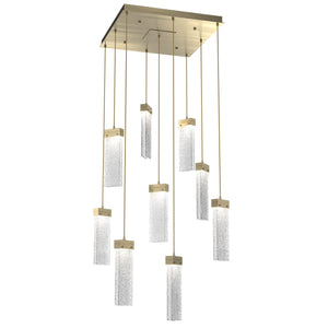 Hammerton Studio - CHB0042-09-HB-CR-C01-L1 - LED Pendant - Parallel - Heritage Brass