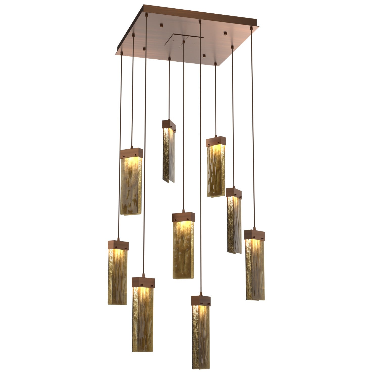 Hammerton Studio - CHB0042-09-RB-BG-C01-L1 - LED Pendant - Parallel - Oil Rubbed Bronze