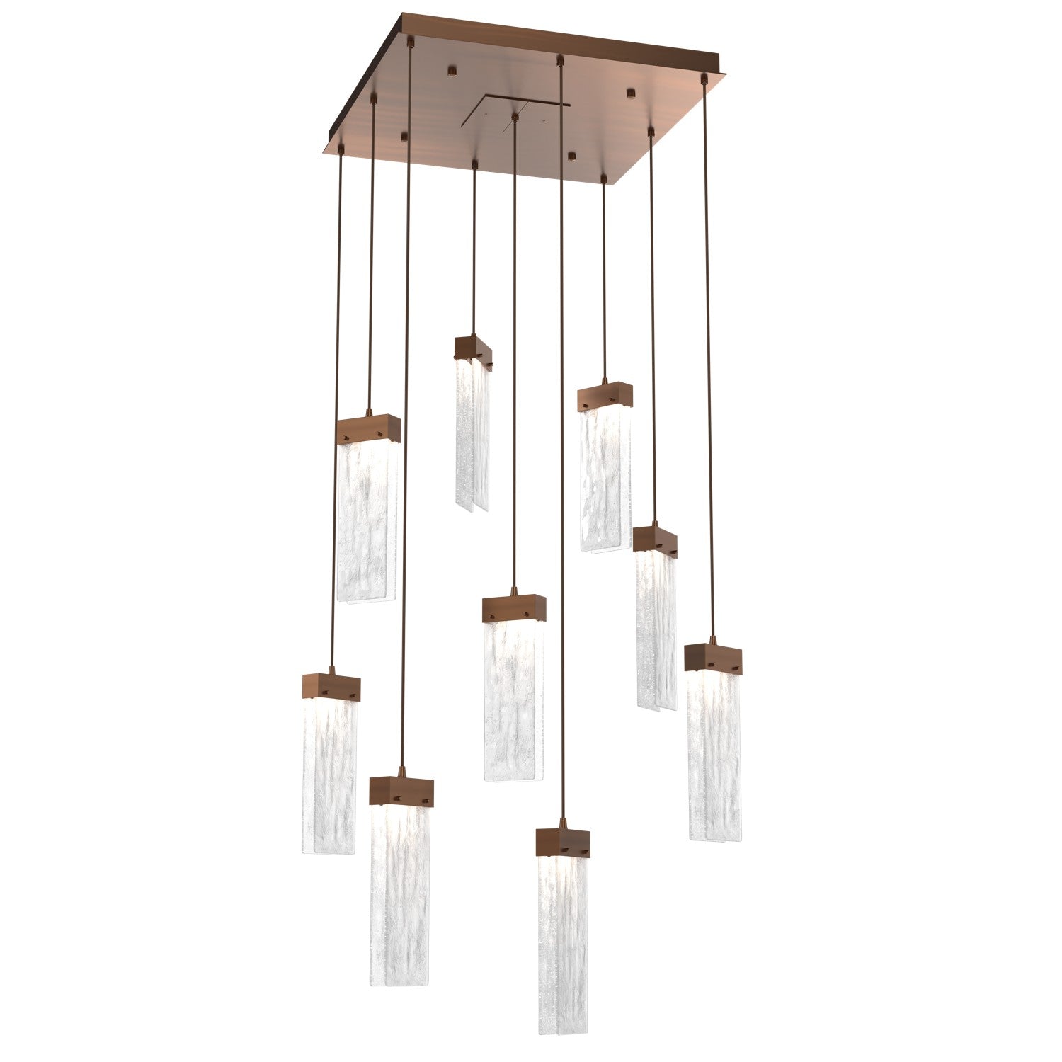 Hammerton Studio - CHB0042-09-RB-CG-C01-L1 - LED Pendant - Parallel - Oil Rubbed Bronze