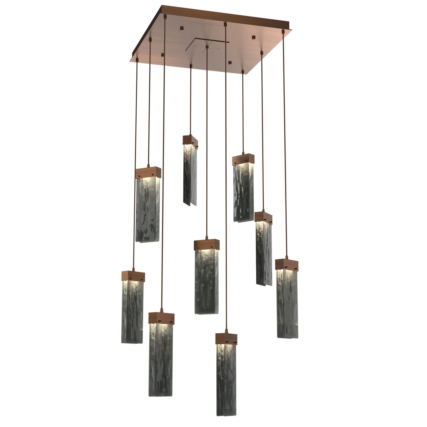 Hammerton Studio - CHB0042-09-RB-SG-C01-L1 - LED Pendant - Parallel - Oil Rubbed Bronze