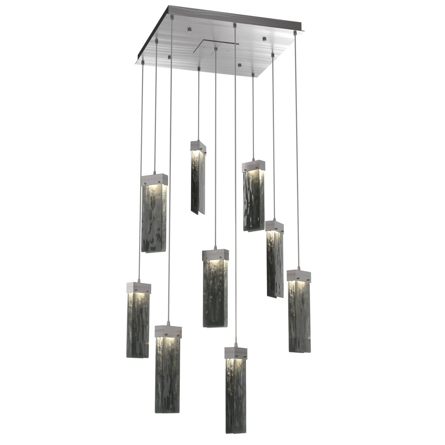 Hammerton Studio - CHB0042-09-SN-SG-C01-L1 - LED Pendant - Parallel - Satin Nickel