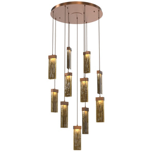 Hammerton Studio - CHB0042-11-BB-BG-C01-L1 - LED Pendant - Parallel - Burnished Bronze