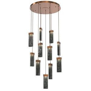 Hammerton Studio - CHB0042-11-BB-SG-C01-L1 - LED Pendant - Parallel - Burnished Bronze