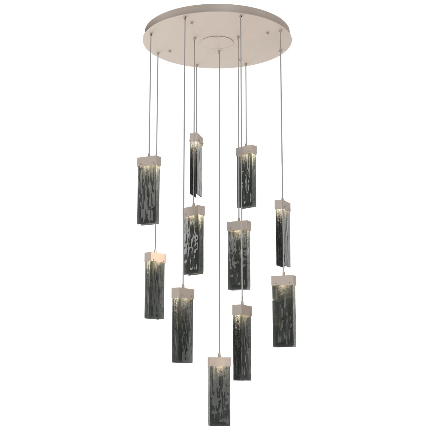 Hammerton Studio - CHB0042-11-BS-SG-C01-L3 - LED Pendant - Parallel - Beige Silver