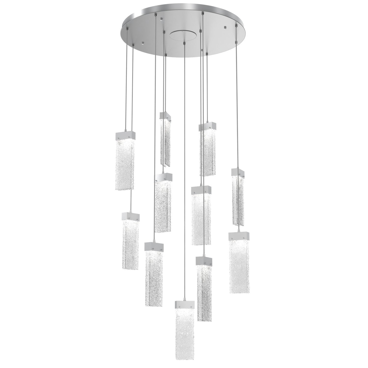 Hammerton Studio - CHB0042-11-CS-CR-C01-L1 - LED Pendant - Parallel - Classic Silver