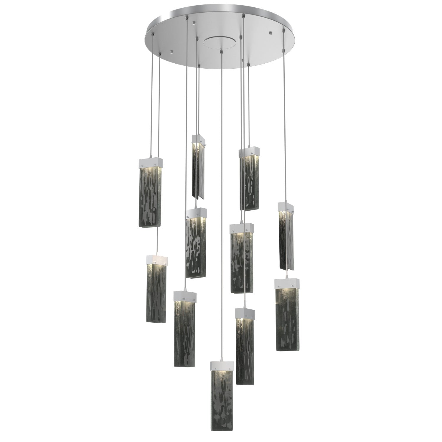 Hammerton Studio - CHB0042-11-CS-SG-C01-L3 - LED Pendant - Parallel - Classic Silver