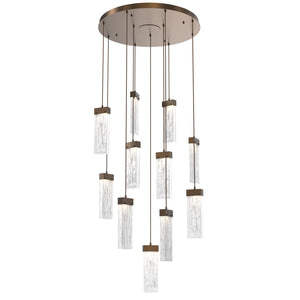 Hammerton Studio - CHB0042-11-FB-CG-C01-L1 - LED Pendant - Parallel - Flat Bronze