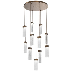 Hammerton Studio - CHB0042-11-FB-CR-C01-L1 - LED Pendant - Parallel - Flat Bronze