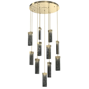 Hammerton Studio - CHB0042-11-HB-SG-C01-L3 - LED Pendant - Parallel - Heritage Brass