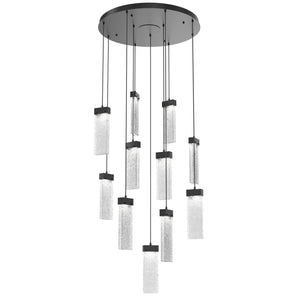 Hammerton Studio - CHB0042-11-MB-CR-C01-L3 - LED Pendant - Parallel - Matte Black