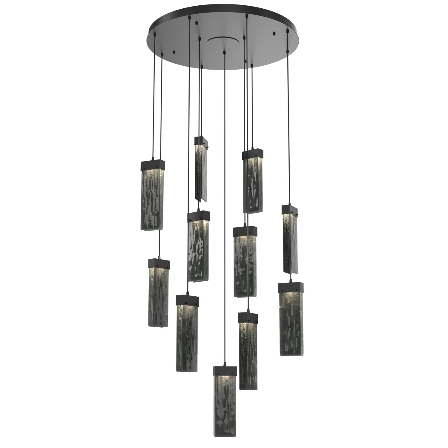 Hammerton Studio - CHB0042-11-MB-SG-C01-L3 - LED Pendant - Parallel - Matte Black