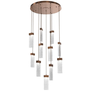 Hammerton Studio - CHB0042-11-RB-CR-C01-L1 - LED Pendant - Parallel - Oil Rubbed Bronze