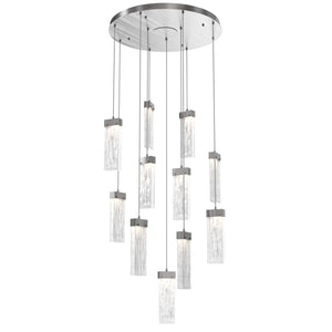 Hammerton Studio - CHB0042-11-SN-CG-C01-L1 - LED Pendant - Parallel - Satin Nickel