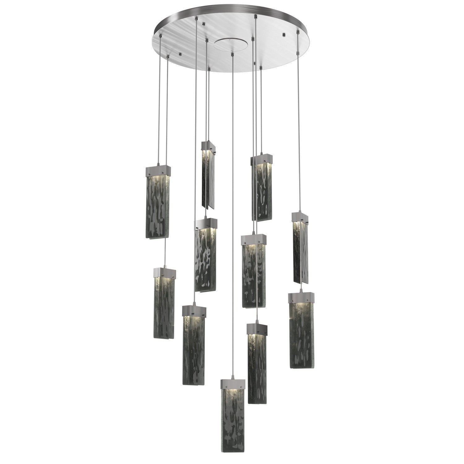 Hammerton Studio - CHB0042-11-SN-SG-C01-L1 - LED Pendant - Parallel - Satin Nickel