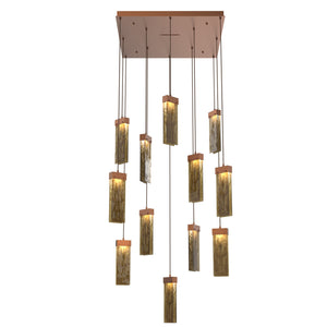 Hammerton Studio - CHB0042-12-BB-BG-C01-L1 - LED Pendant - Parallel - Burnished Bronze