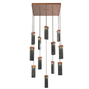 Hammerton Studio - CHB0042-12-BB-CG-C01-L1 - LED Pendant - Parallel - Burnished Bronze