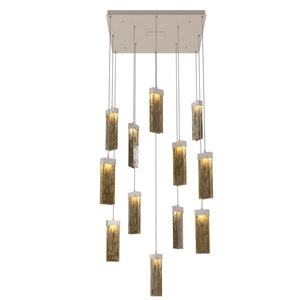 Hammerton Studio - CHB0042-12-BS-BG-C01-L1 - LED Pendant - Parallel - Beige Silver