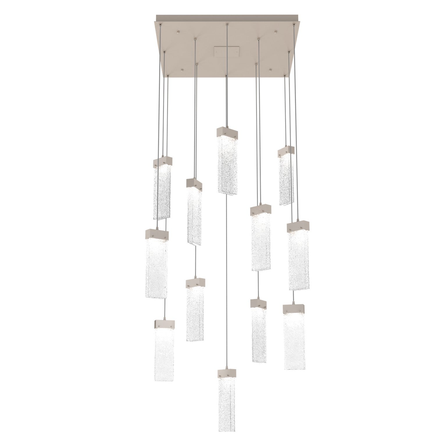 Hammerton Studio - CHB0042-12-BS-CR-C01-L1 - LED Pendant - Parallel - Beige Silver