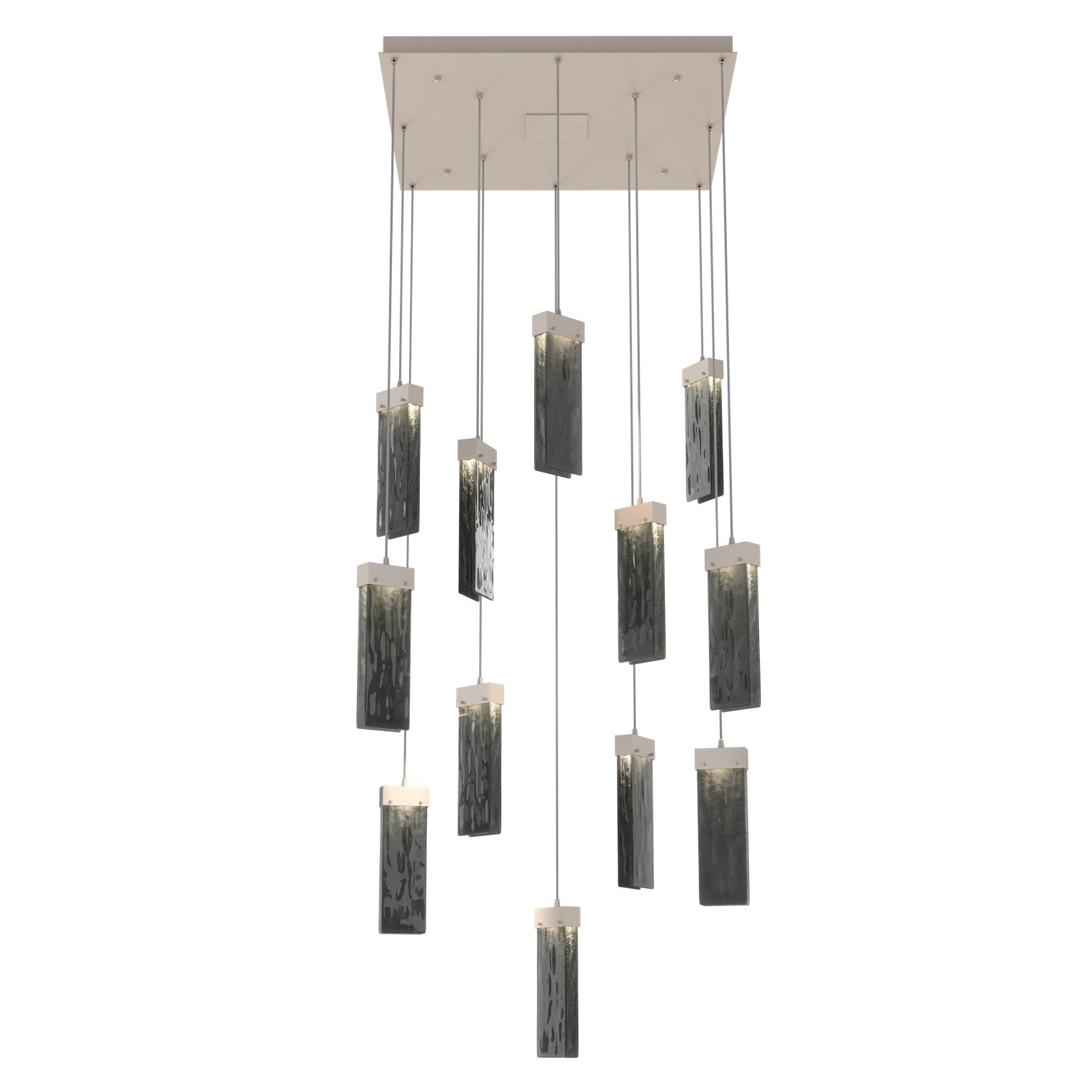 Hammerton Studio - CHB0042-12-BS-SG-C01-L1 - LED Pendant - Parallel - Beige Silver