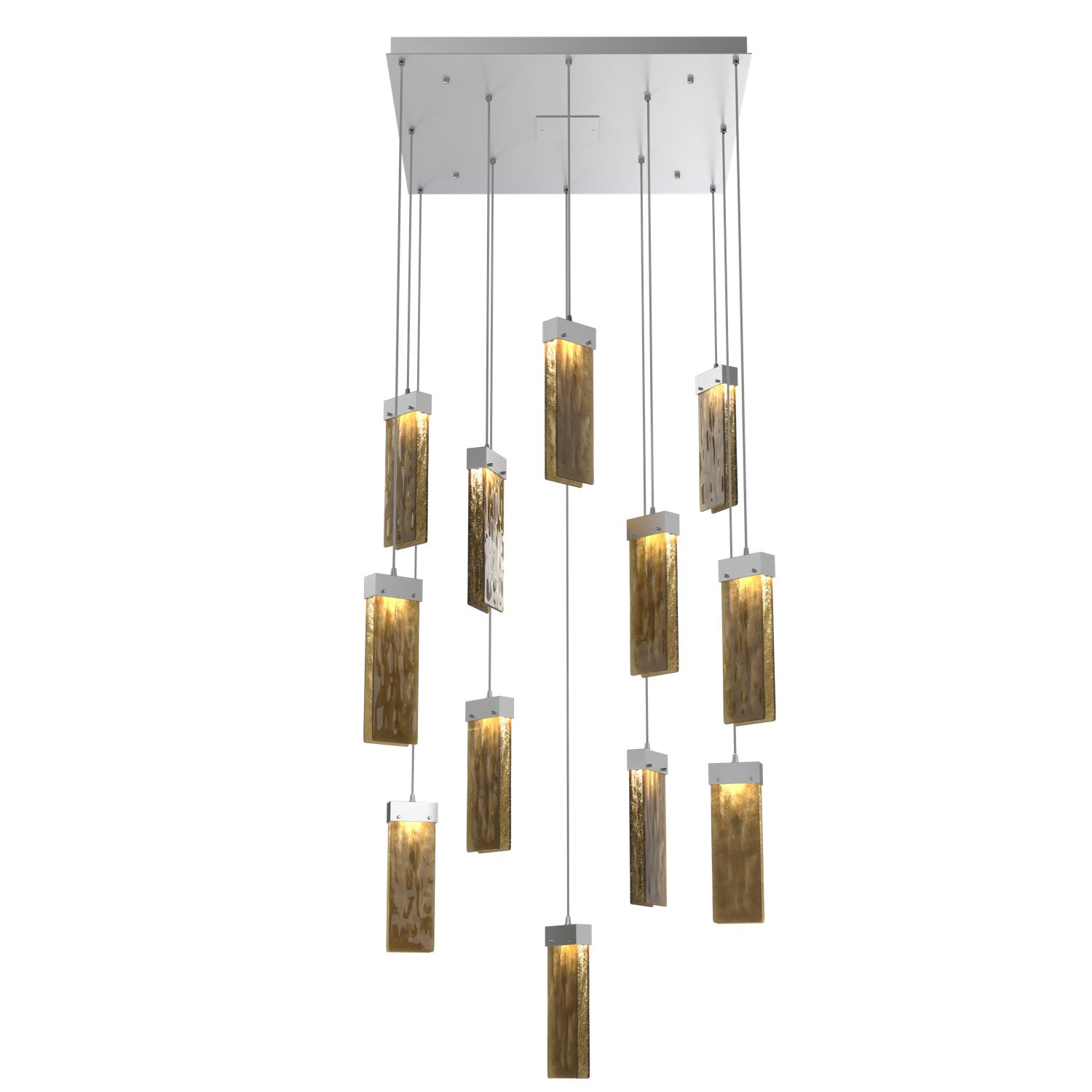 Hammerton Studio - CHB0042-12-CS-BG-C01-L1 - LED Pendant - Parallel - Classic Silver