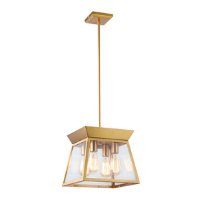 Artcraft - AC11851BB - Four Light Chandelier - Lucian - Brushed Brass