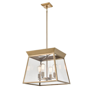 Artcraft - AC11852BB - Four Light Chandelier - Lucian - Brushed Brass