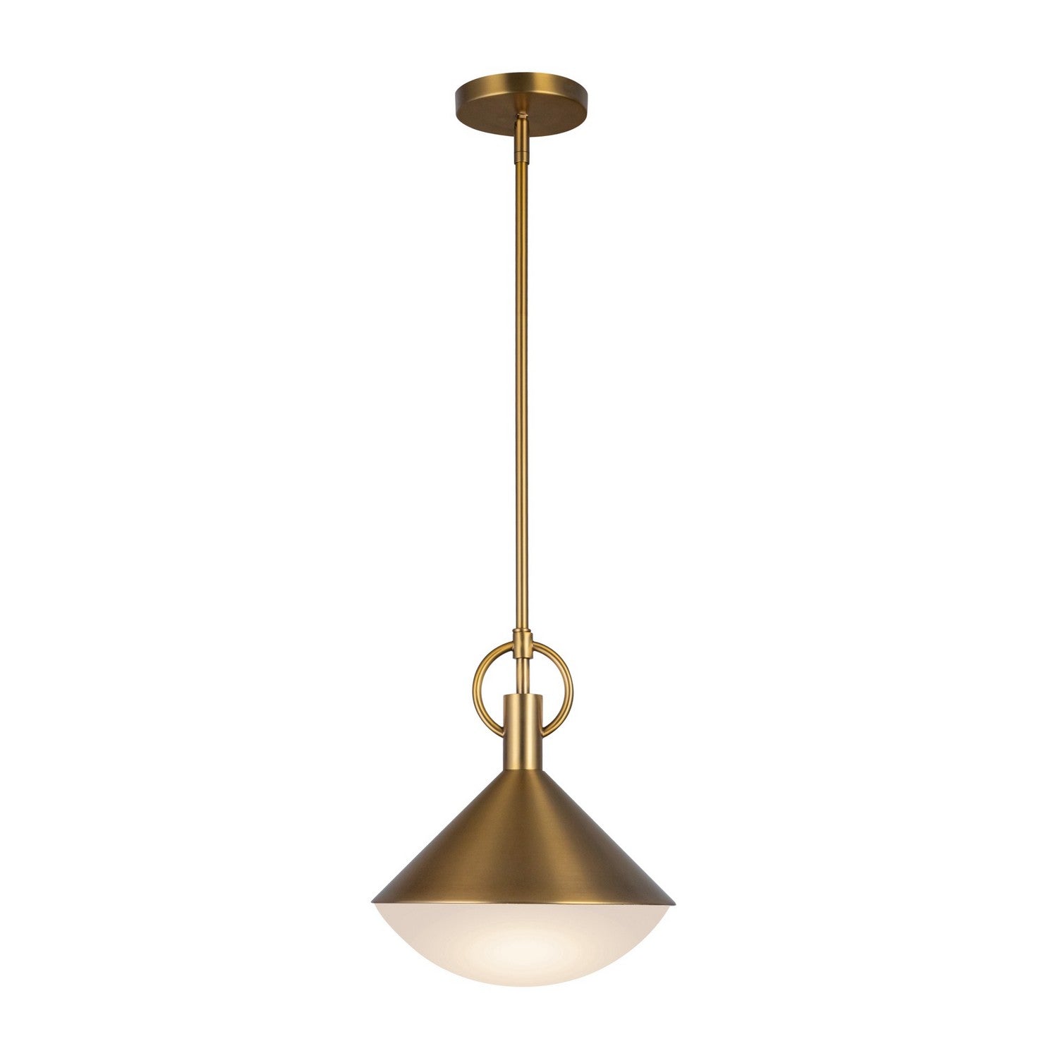 Artcraft - AC11861BR - One Light Pendant - Abruzzo - Brass