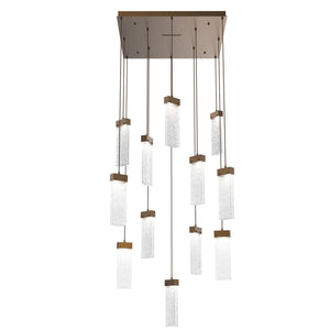 Hammerton Studio - CHB0042-12-FB-CR-C01-L1 - LED Pendant - Parallel - Flat Bronze