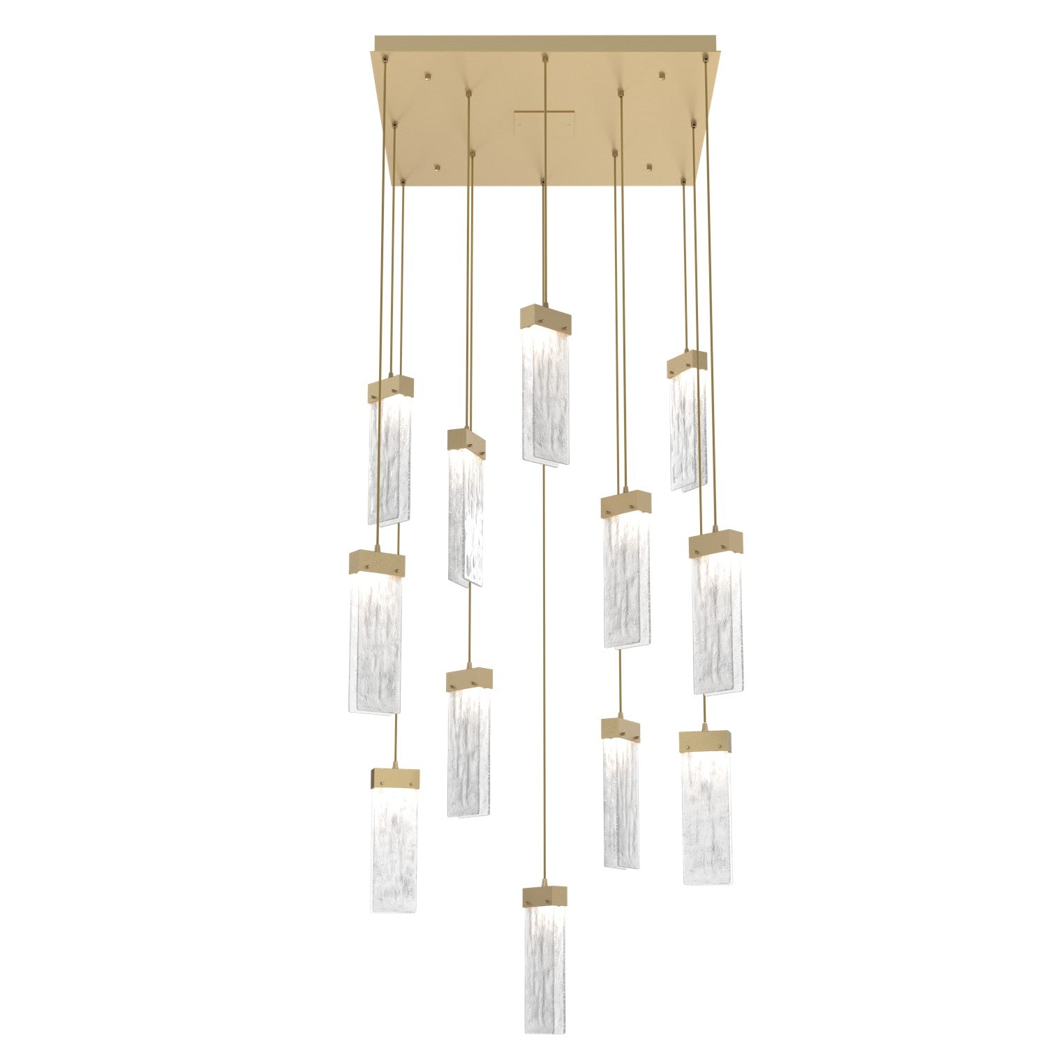 Hammerton Studio - CHB0042-12-GB-CG-C01-L3 - LED Pendant - Parallel - Gilded Brass