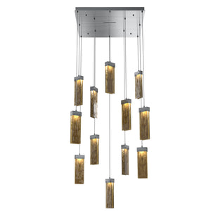 Hammerton Studio - CHB0042-12-GM-BG-C01-L1 - LED Pendant - Parallel - Gunmetal