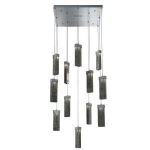 Hammerton Studio - CHB0042-12-GM-SG-C01-L1 - LED Pendant - Parallel - Gunmetal