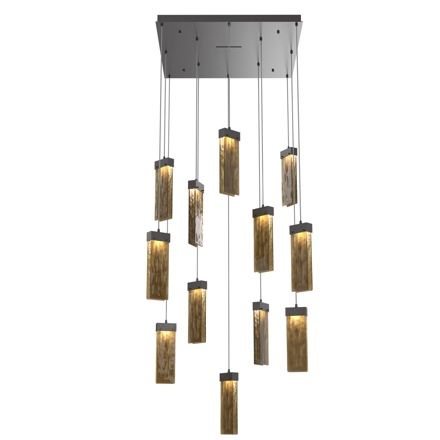 Hammerton Studio - CHB0042-12-GP-BG-C01-L1 - LED Pendant - Parallel - Graphite