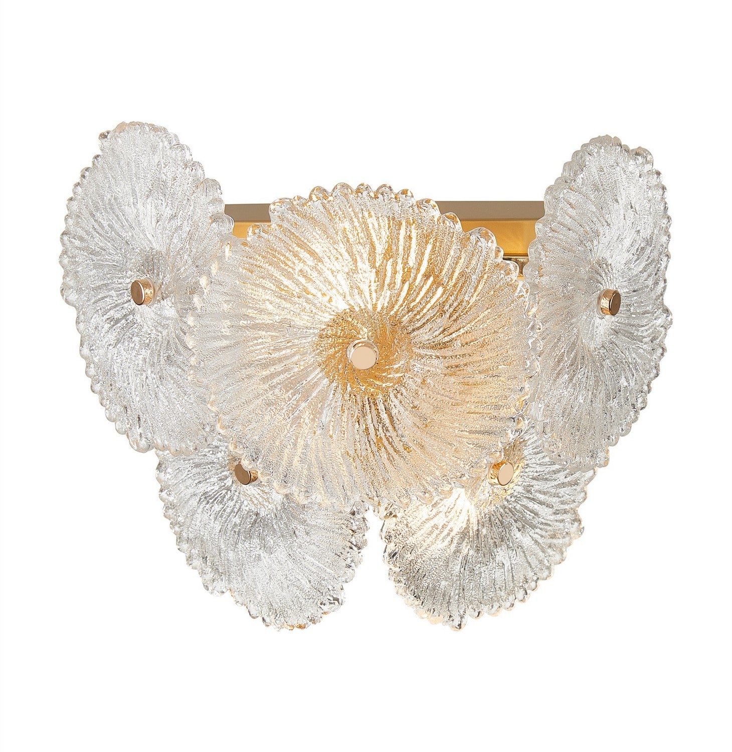 Artcraft - AC11964BR - Two Light Wall Sconce - Bloom - Brass