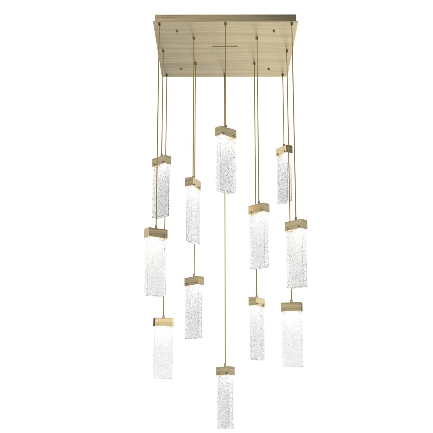 Hammerton Studio - CHB0042-12-HB-CR-C01-L1 - LED Pendant - Parallel - Heritage Brass